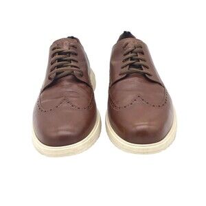 Cole Haan Men’s Brown Grand + Wingtip Oxford Dress Sneakers C36939 Size 13M